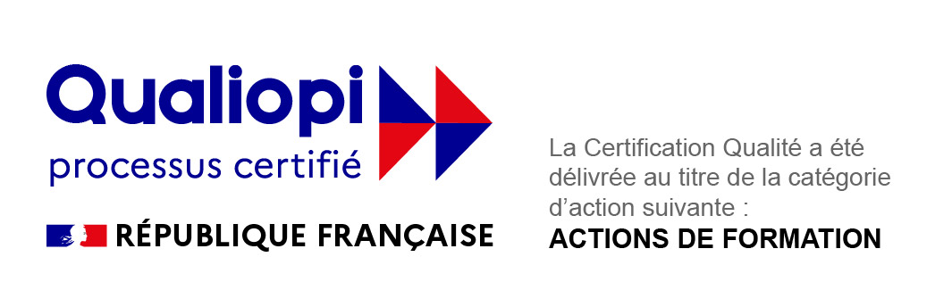 logo de certification Qualiopi - JA Coaching pour ACTIONS DE FORMATION